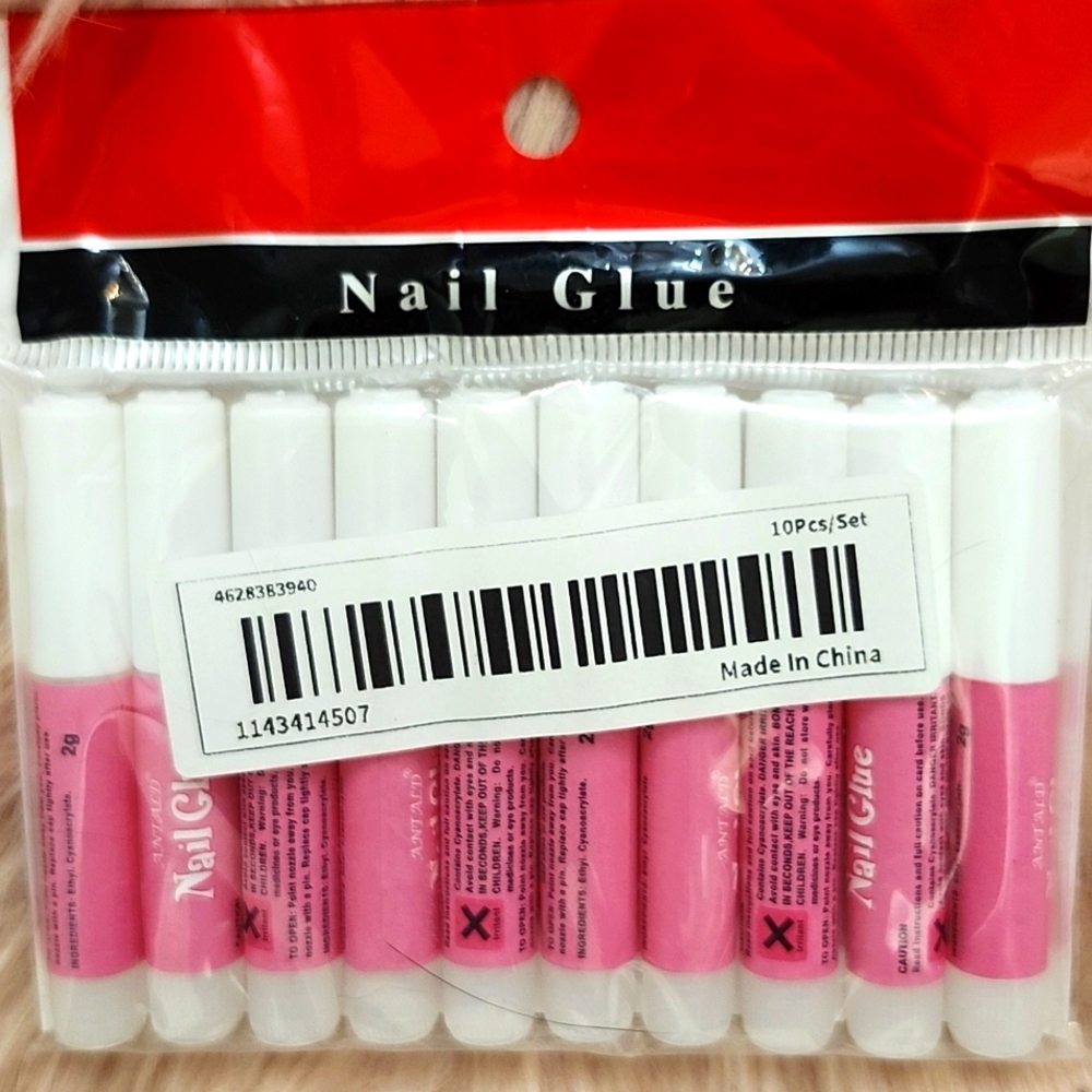 Brand New ANTALD False Nail Glue-10CT